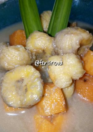 Foto resep Kolak pisang campur Ubi jalar