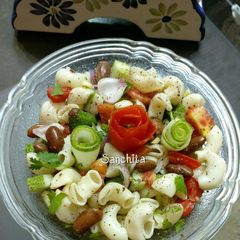 A picture of Kidney beans macaroni salad.