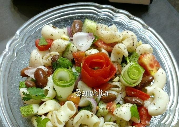 Recipe of Perfect Kidney beans macaroni salad