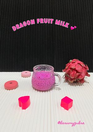 Foto resep Dragon Fruit Milk 💕