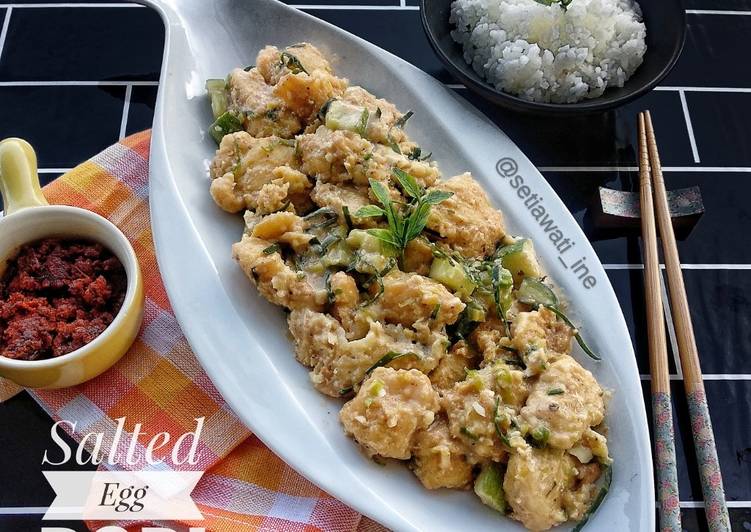 Salted Egg Dori(Dori saus telur asin)