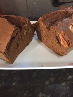 Una foto de Budín de café, chocolate y banana