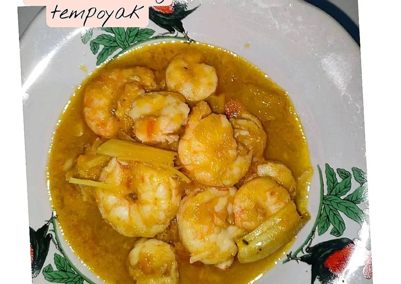 Sambal udang tempoyak ✨~