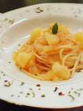 Spaghetti with Potato Glaze