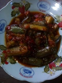 Foto resep Balado terong pedas