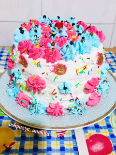 عکسی از دستور 🎂کیک تولد (دخترم)🧚♀️