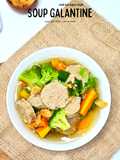 Soup Galantine sapi enak, gampang banget, edisi mager
