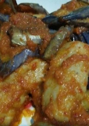 Foto resep Sambalado otak - otak terong