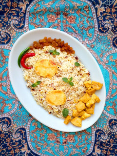 عکسی از دستور چشم بلبلی پلو
