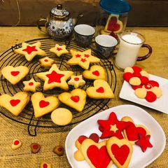 A picture of Butter cookies.
