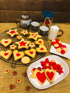 A picture of Butter cookies.