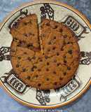 Jowar Chickpeas Cookie Pie
