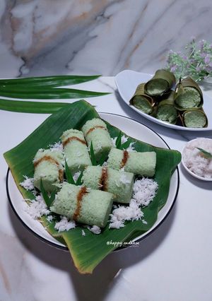 Foto resep Kue Putu Bambu (Dengan Cetakan Daun Pisang)