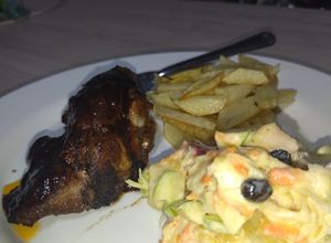 Una foto de Ensalada dulce
