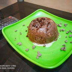Chocolaty halwa A picture of Chocolaty halwa.