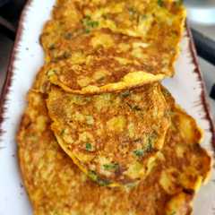 O poză a rețetei Crepes din zucchini :).
