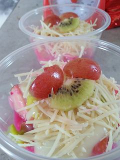 Foto resep Salad buah tanpa mayones dan yoghurt
