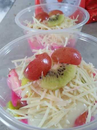 Langkah Gampang Menyiapkan Resep Salad buah tanpa mayones dan yoghurt yang Bikin Ngiler Anti Ribet, Lezat
