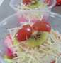 Langkah Mudah untuk Membikin Resep Salad buah tanpa mayones dan yoghurt yang  Bikin Ketagihan Anti Ribet, Uenak Banget