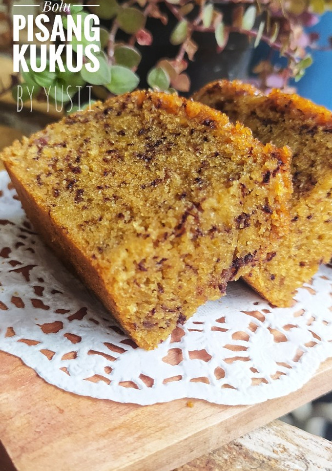 Foto resep Bolu pisang kukus lembut no mixer