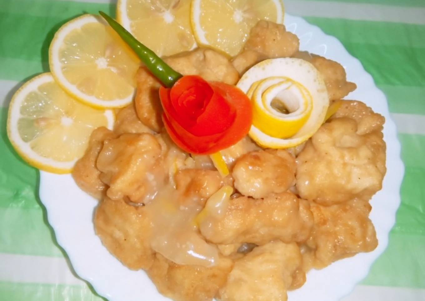 Lemon chicken