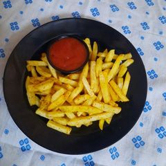 A picture of French fries.