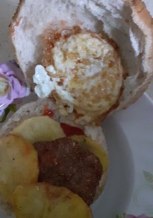 صورة لوصفة همبرغر بيتي