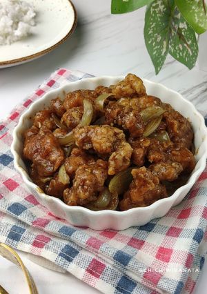 Foto resep Ayam Krispy saus Lada Hitam