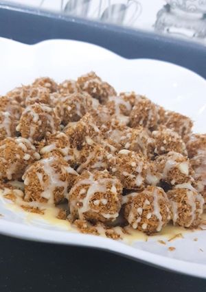 A picture of Pakistani Kunafeh dessert.