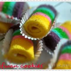 Bolu pelangi রেসিপির প্রধান ছবি