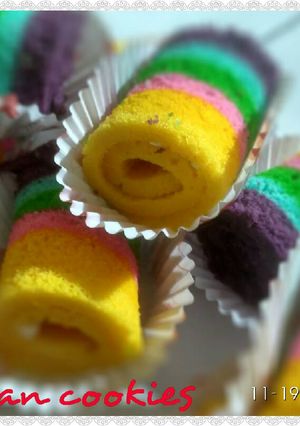 Foto resep Bolu pelangi