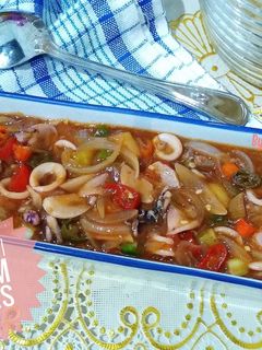 Foto resep Cumi Asam Pedas