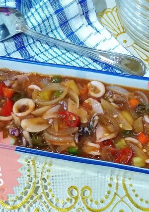 Foto resep Cumi Asam Pedas