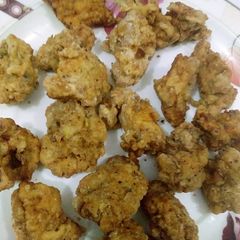 A picture of Chicken pop corn.