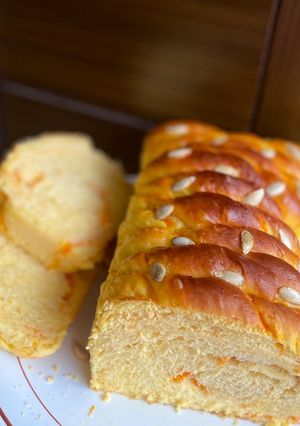 Foto resep Pumpkin Bread/ Roti Labu Kuning
