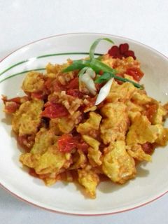 Foto resep Telur Cah Tomat