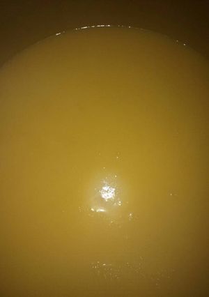 Una foto de Licuado de mango y 🍌🎭🎭