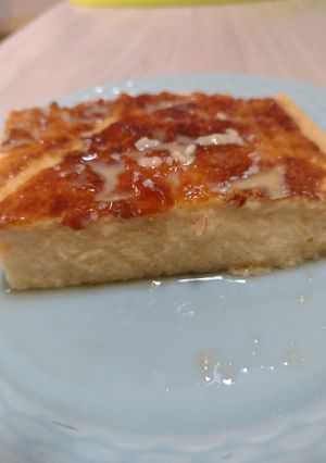 Una foto de Leche asada, un clásico típico chileno