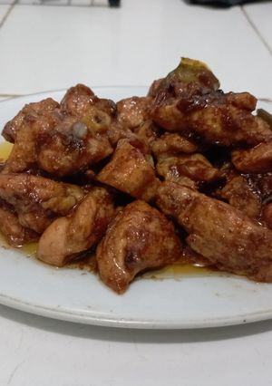 Foto resep Ayam lada hitam Saori