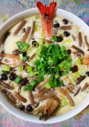 鮮蝦蒸蛋(仿茶碗蒸) 的食譜成品照片