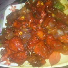A picture of Chilli chicken.