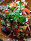 Ikan goreng layang saus