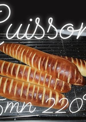 Une photo de -Pain viennois nature ou pépites de chocolat-