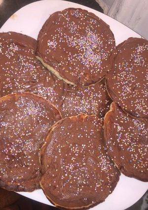 A picture of Fluffy pancakes.