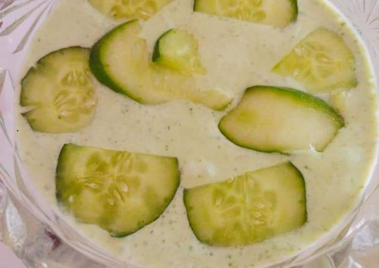 Recipe of Award-winning Cucumber Raita