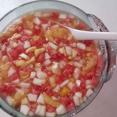 A picture of Mixed fruit salad.