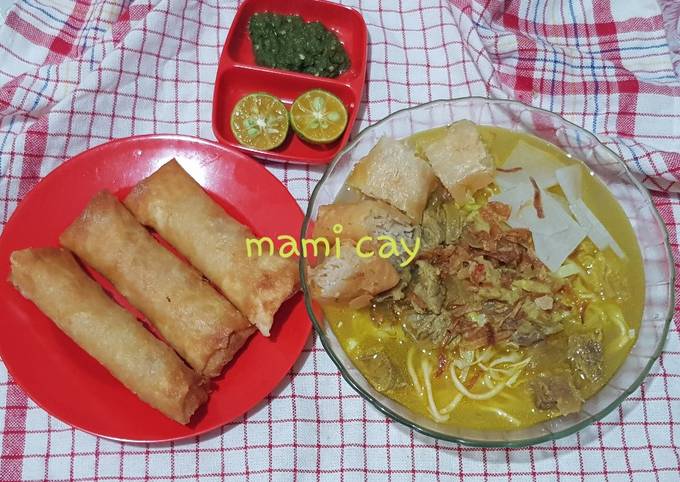 Ini dia! Resep  buat Soto Mie Bogor  istimewa