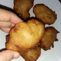 A picture of Banana fritters #4weekschallenge #Wheatflourrecipescontest.