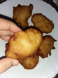 A picture of Banana fritters #4weekschallenge #Wheatflourrecipescontest.