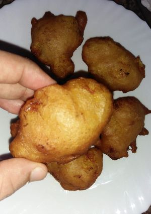 A picture of Banana fritters #4weekschallenge #Wheatflourrecipescontest.